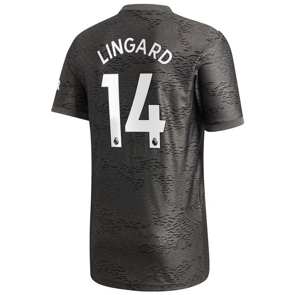 Maillot Football Manchester United NO.14 Lingard Exterieur 2020-21 Noir